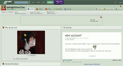Desktop Screenshot of midnightsilverchan.deviantart.com
