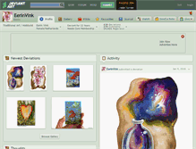Tablet Screenshot of eerinvink.deviantart.com