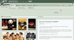 Desktop Screenshot of lidlesseye.deviantart.com