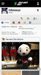 Mobile Screenshot of lidlesseye.deviantart.com