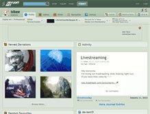 Tablet Screenshot of isibee.deviantart.com