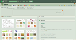 Desktop Screenshot of kaelien.deviantart.com