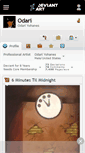 Mobile Screenshot of odari.deviantart.com