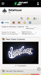 Mobile Screenshot of betahouse.deviantart.com