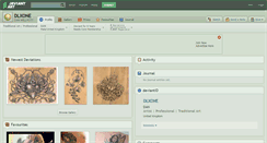 Desktop Screenshot of dlxone.deviantart.com
