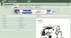 Desktop Screenshot of evil-bloody-angel.deviantart.com