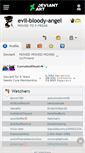 Mobile Screenshot of evil-bloody-angel.deviantart.com