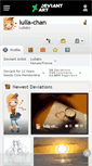 Mobile Screenshot of lulla-chan.deviantart.com