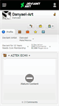 Mobile Screenshot of danyael-art.deviantart.com