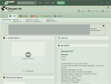 Tablet Screenshot of danyael-art.deviantart.com