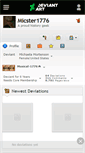 Mobile Screenshot of micster1776.deviantart.com