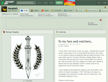 Tablet Screenshot of herahkti.deviantart.com