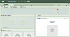 Desktop Screenshot of keirafan.deviantart.com