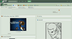 Desktop Screenshot of ledain.deviantart.com