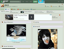 Tablet Screenshot of akarui.deviantart.com