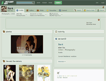 Tablet Screenshot of liss-k.deviantart.com