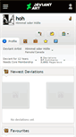 Mobile Screenshot of hoh.deviantart.com