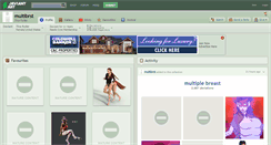 Desktop Screenshot of multibrst.deviantart.com