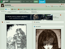 Tablet Screenshot of anelartse.deviantart.com