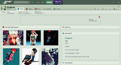 Desktop Screenshot of ma-ga-ta.deviantart.com