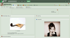Desktop Screenshot of destinenclave.deviantart.com