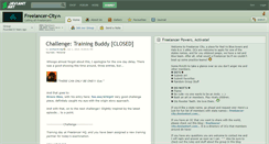Desktop Screenshot of freelancer-city.deviantart.com