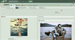 Desktop Screenshot of camaryn.deviantart.com