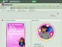 Tablet Screenshot of bebekimichi.deviantart.com