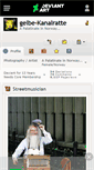 Mobile Screenshot of gelbe-kanalratte.deviantart.com