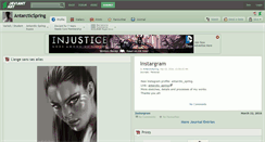 Desktop Screenshot of antarcticspring.deviantart.com