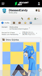 Mobile Screenshot of diseasedcandy.deviantart.com