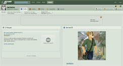 Desktop Screenshot of jackaloo.deviantart.com