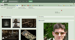 Desktop Screenshot of geffex.deviantart.com