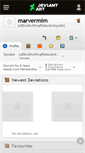 Mobile Screenshot of marvermim.deviantart.com
