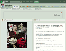 Tablet Screenshot of berlin-poe.deviantart.com