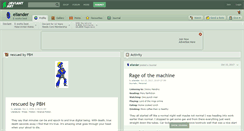 Desktop Screenshot of eliander.deviantart.com