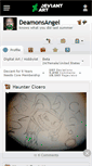 Mobile Screenshot of deamonsangel.deviantart.com