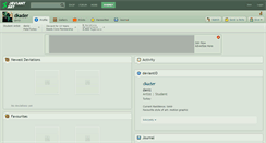 Desktop Screenshot of dkader.deviantart.com
