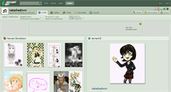 Desktop Screenshot of natashadown.deviantart.com