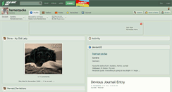 Desktop Screenshot of hernerzecke.deviantart.com