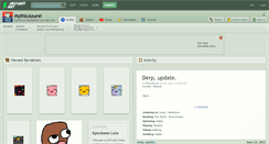 Desktop Screenshot of mythicazurel.deviantart.com