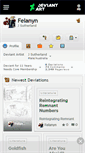 Mobile Screenshot of felanyn.deviantart.com