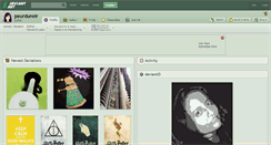 Desktop Screenshot of peurdunoir.deviantart.com