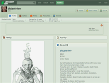 Tablet Screenshot of distantview.deviantart.com
