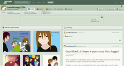 Desktop Screenshot of guardianangel2534.deviantart.com