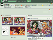 Tablet Screenshot of ether101.deviantart.com