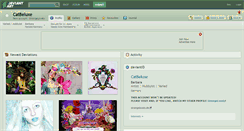 Desktop Screenshot of catbeluxe.deviantart.com
