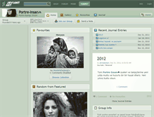 Tablet Screenshot of portre-insan.deviantart.com