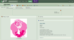 Desktop Screenshot of mini-chick.deviantart.com