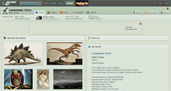 Desktop Screenshot of lonesome--crow.deviantart.com